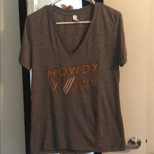 Whataburger howdy v-neck women’s t-shirt